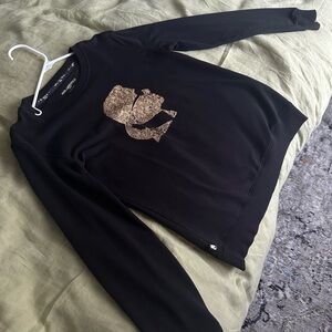 Karl Lagerfeld Sweatshirt Black Size хs gold